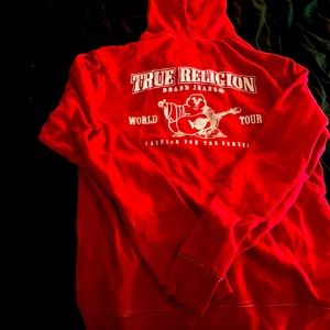 True Religion jacket Red